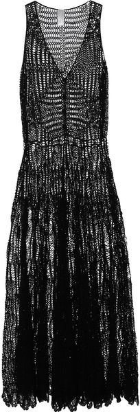 Zimmermann Elixir Crochetknit Cotton Maxi Dress - Lyst