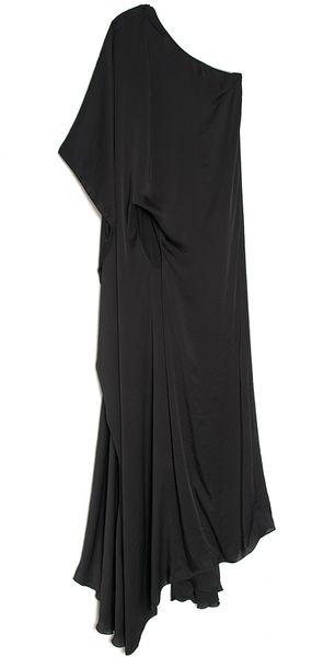 Anthony Vaccarello One Shoulder Gown - Lyst