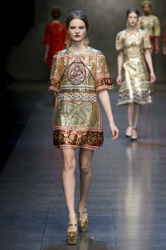 Dolce & Gabbana Fall 2013 Runway Look 68 - Lyst