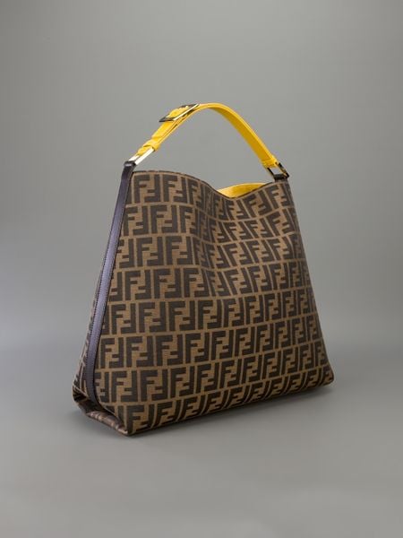 fendi monogram hobo bag