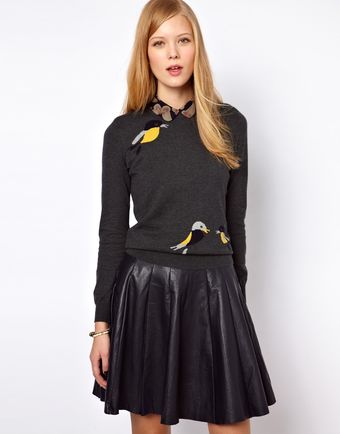 NW3 By Hobbs Nw3 Birdie Intarsia Sweater - Lyst