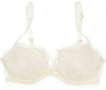 Agent Provocateur Petronella Lace and Tulle Pushup Bra - Lyst