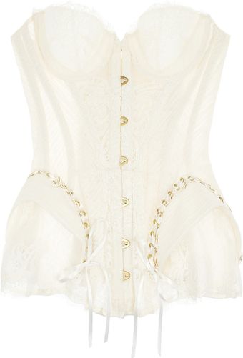 Agent Provocateur Raphaella Lace and Tulle Corset - Lyst