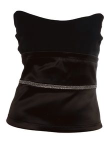 Dolce & Gabbana Crystal Detail Bustier Top - Lyst