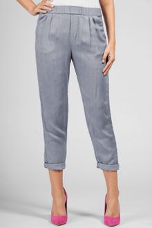 Ella Moss Chambray Gaucho Pant - Lyst
