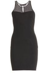 Emilio Pucci Stretch Dress with Mesh Yoke