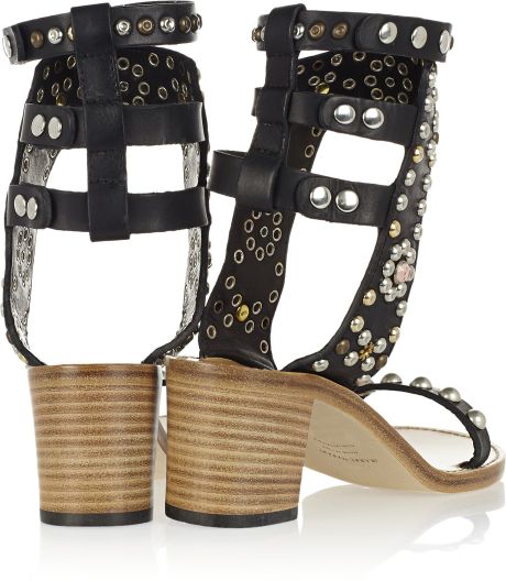 isabel marant sandals studded