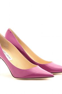 Jimmy Choo Agnes Patent Leather Pumps - Lyst