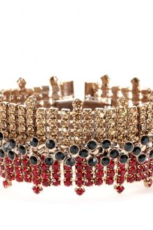 Marni Crystal Bead Embellished Bracelet - Lyst