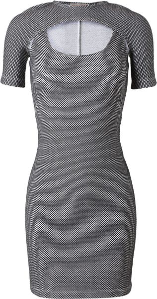 Opening Ceremony Circular Jacquard Cottonblend Dress - Lyst