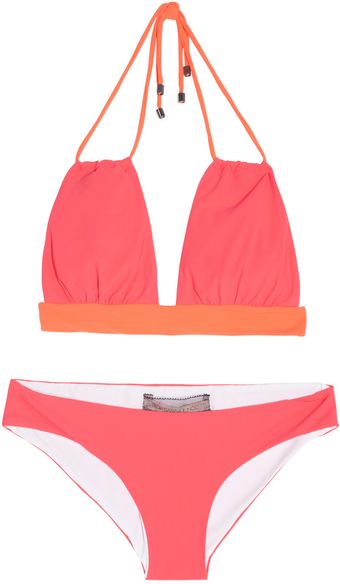 Roksanda Ilincic Triangle Two Tone Bikini - Lyst