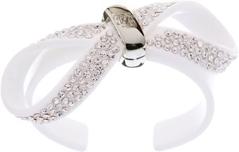 Ted Baker Phebe Pave Floppy Bow Acrylic Cuff - Lyst