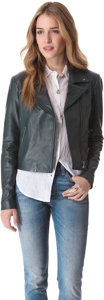 Veda Jewel Leather Jacket - Lyst
