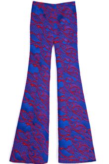 Wes Gordon Filigree Brocade Flare Pant - Lyst
