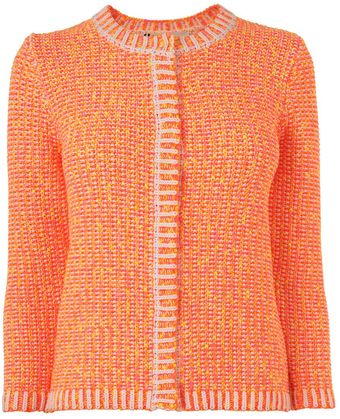 Boutique By Jaeger Romee Fluro Cardigan - Lyst