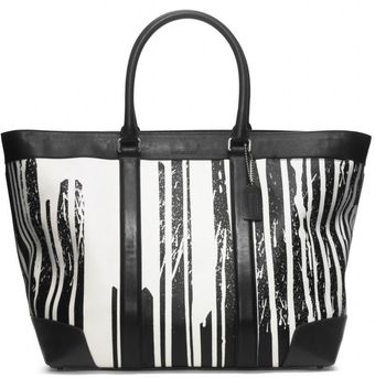 Coach Krink Leather Weekend Tote - Lyst