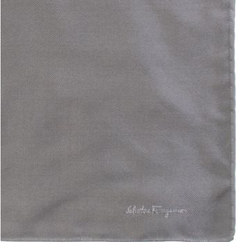 Ferragamo Twill Pocket Square - Lyst