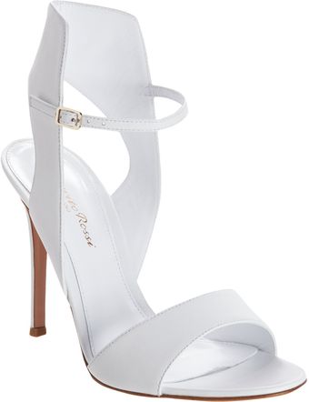 Gianvito Rossi Posted Ankle Strap Sandal - Lyst