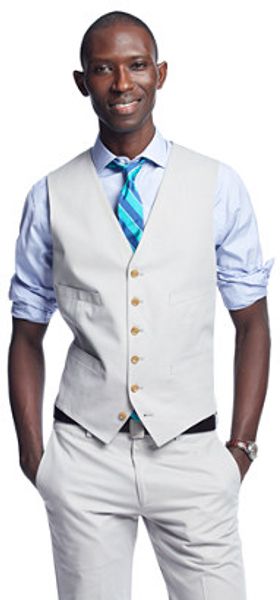 J.Crew Ludlow Suit Vest in Italian Chino - Lyst