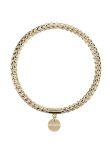 Karen Millen Woven Bangle - Lyst
