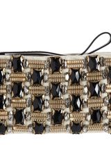 Marni Jeweled Wristlet Pochette
