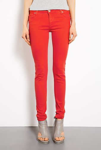Victoria Beckham Carnation Power Skinny Jeans - Lyst