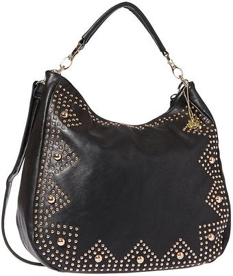 Big Buddha Brady Studded Hobo Bag - Lyst