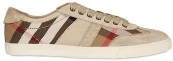 Burberry Oxford Classic Check Sneakers - Lyst