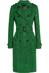Burberry Prorsum Lace Trench Coat