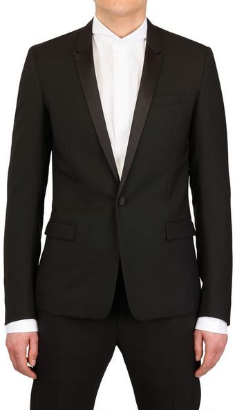 Dior Homme Grain De Poudre Tuxedo Jacket - Lyst
