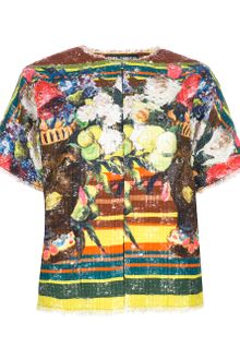 Dolce & Gabbana Floral Jacket - Lyst