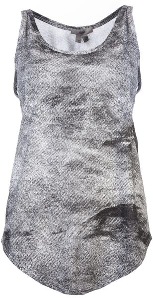 Helmut Lang Scoop Neck Tank - Lyst