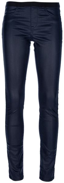 Helmut Lang Seawash Coated Leggings - Lyst