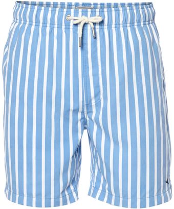 Howick Butcher Stripe Swim Short - Lyst