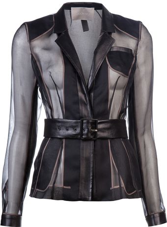 Jason Wu Piped Organza Jacket - Lyst