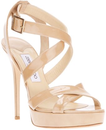 Jimmy Choo Strappy Sandal - Lyst