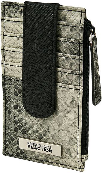 Kenneth Cole Reaction Snap Tab Credit Card Panel - Lyst