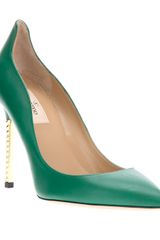 Valentino Metallic Heel Pump