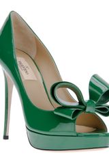 Valentino Peep Toe Pump
