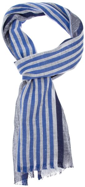 Brooks Brothers Striped Scarf - Lyst