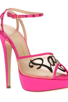 Charlotte Olympia Paris Sandal - Lyst