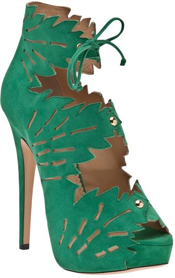 Charlotte Olympia Eve Leaf Bootie - Lyst