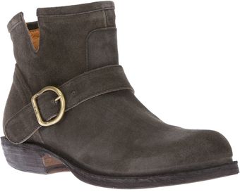 Fiorentini + Baker Chad Suede Ankle Biker Boot - Lyst