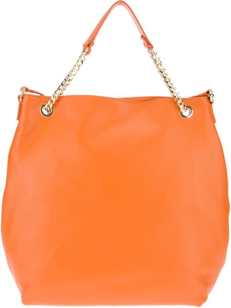 michael kors tote bag orange