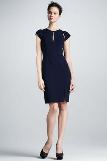 Black Halo Eddie Capsleeve Cutout Sheath Dress - Lyst