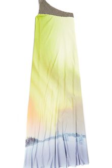 Matthew Williamson Aurora Silk Asymmetric Gown - Lyst