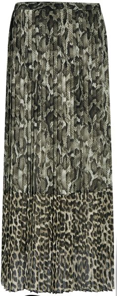 Michael Kors Print Maxi Skirt - Lyst