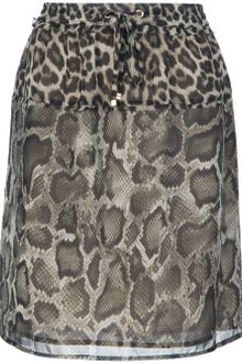 Michael Kors Printed Skirt - Lyst