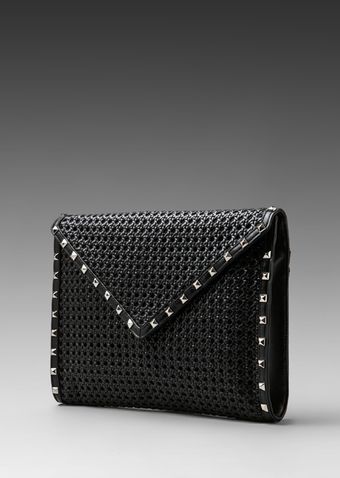 Rebecca Minkoff Owen Envelope Clutch - Lyst