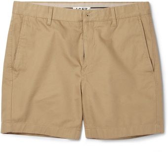 Acne Seymour Slim Fit Cotton Twill Shorts - Lyst